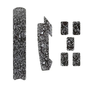 Planet Gates 05 Bicycle Chain Protector Frame Scratch Resistant MTB Road Bike Cable Tube Carbon Care Protector Smooth And Easy To Tear