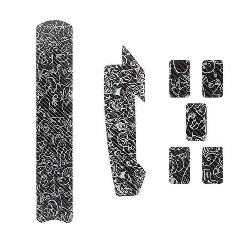 Planet Gates 05 Bicycle Chain Protector Frame Scratch Resistant MTB Road Bike Cable Tube Carbon Care Protector Smooth And Easy To Tear