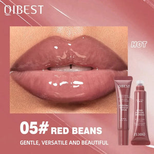 Planet Gates 05 Nude Brown Plumping Lip Gloss Moisturising Colored Lip Serum Transparent Fullness Lips Tint Soft Tube Make Up Beauty Lips Care