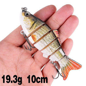 Planet Gates 06 Aorace Fishing wobbler Lifelike  6/7 Segment Swimbait Crankbait Hard Bait Slow 10cm 17g 15g Isca Artificial Lures Fishing Tackle