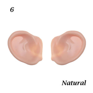 Planet Gates 06 blyth doll icy toy ears toy white natural tan dark and super black skin, only ears no doll