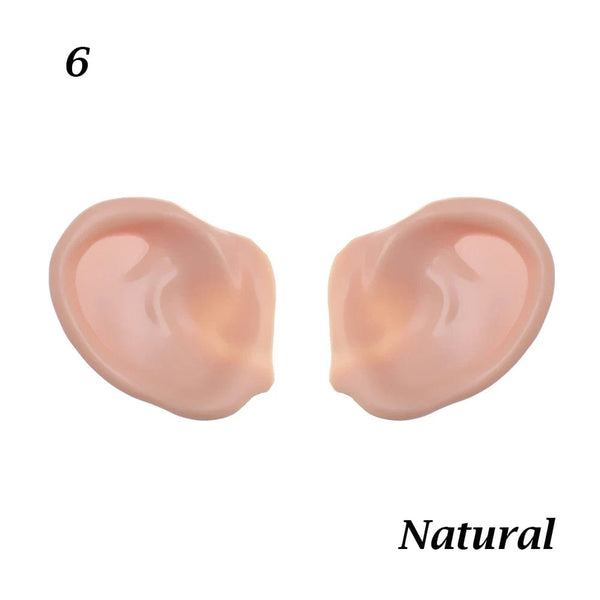 Planet Gates 06 blyth doll icy toy ears toy white natural tan dark and super black skin, only ears no doll