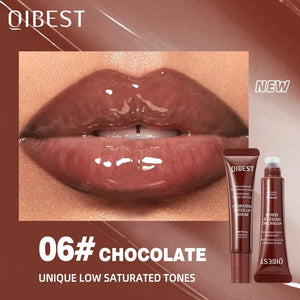 Planet Gates 06 Nude Brown Plumping Lip Gloss Moisturising Colored Lip Serum Transparent Fullness Lips Tint Soft Tube Make Up Beauty Lips Care
