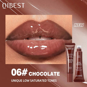 Planet Gates 06 QIBEST Crystal Lip Balm Moisturizing Lip Gloss Oil Jelly Lipgloss Long Lasting Liquid Lipstick Hydrating Tinted Lip Serum Makeup
