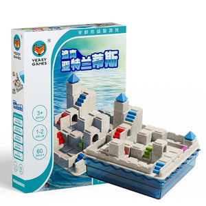 Planet Gates 07 Little Red Riding Hood Smart Hide&Seek Board Games With Solution Skill-Building Puzzle Logic Game Training Toy for Children