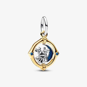 Planet Gates 082 New 925 Sterling Silver Disney Princess Original model production Charm FIT Pandora Bracelet DIY Ladies Jewelry  Christmas Gift
