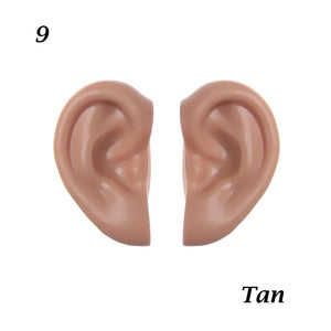 Planet Gates 09 blyth doll icy toy ears toy white natural tan dark and super black skin, only ears no doll