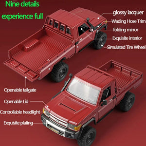 Planet Gates 1:12 MN82 Full Scale MN LC79 RTR Version RC Car 2.4G 4WD 280 Motor Proportional Off-Road Remote Control Car For Boys Xmas Gifts