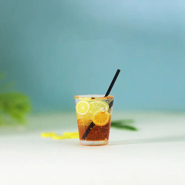 Planet Gates 1/12 Scale Simulation Miniature  Drinking Model Drinks Jug Cup Coffee Milk Lemon Water Orange Juice Doll Accessories