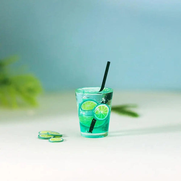 Planet Gates 1/12 Scale Simulation Miniature  Drinking Model Drinks Jug Cup Coffee Milk Lemon Water Orange Juice Doll Accessories