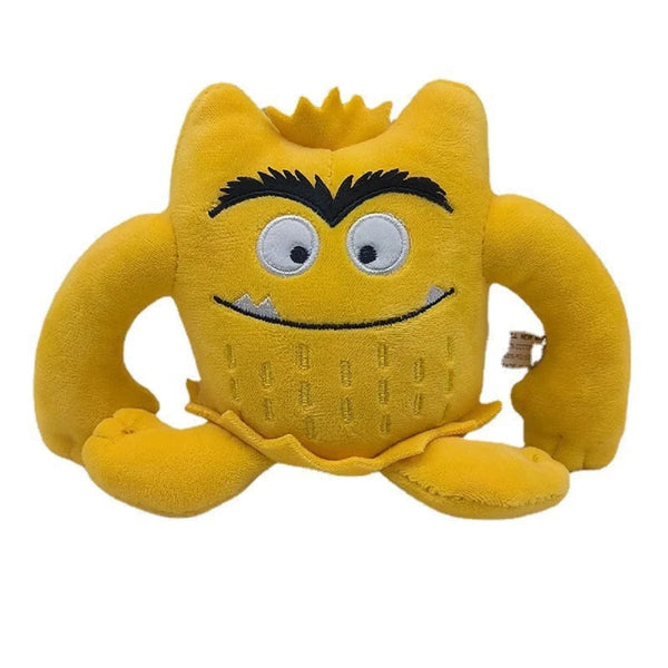 Planet Gates 1 / 15cm 6pcs/set 6 Colors Kawaii The Color Monster Plush Doll Children Monster Color Emotion Plushie Stuffed Toy For Kids Birthday Gifts