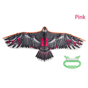 Planet Gates 1.1m Eagle Kite With 30 Meter Kite Line Large Eagle Fly Bird Kites Children Best Gift Family Trips Garden Outdoor Sports Game
