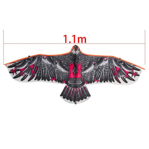 Planet Gates 1.1m Eagle Kite With 30 Meter Kite Line Large Eagle Fly Bird Kites Children Best Gift Family Trips Garden Outdoor Sports Game