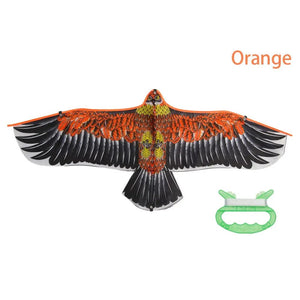Planet Gates 1.1m Eagle Kite With 30 Meter Kite Line Large Eagle Fly Bird Kites Children Best Gift Family Trips Garden Outdoor Sports Game