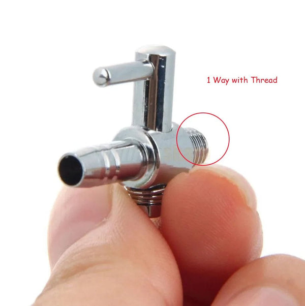 Planet Gates 1 2 3 4 5 Way Aquarium Air Splitter Valve Fish Tank Air Pump Flow Splitter Distributor Pump Valve Tap Lever Control Switch Valve