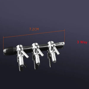 Planet Gates 1 2 3 4 5 Way Aquarium Air Splitter Valve Fish Tank Air Pump Flow Splitter Distributor Pump Valve Tap Lever Control Switch Valve