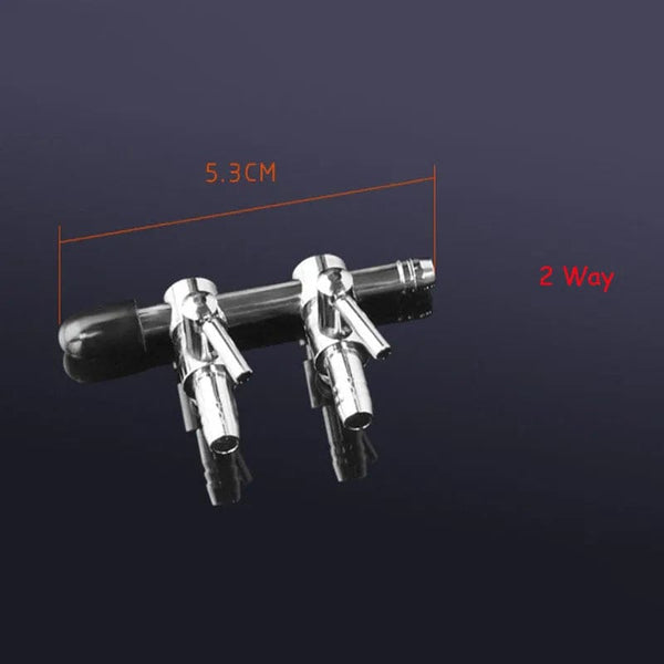 Planet Gates 1 2 3 4 5 Way Aquarium Air Splitter Valve Fish Tank Air Pump Flow Splitter Distributor Pump Valve Tap Lever Control Switch Valve