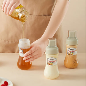 Planet Gates 1/2/3pcs, Squeeze Sauce Bottle, Leak Proof Refillable Condiment Container For Salad Ketchup Honey Jam, Squeeze Sauce Bottle Oyster Sauce Squeeze Bottle, Home Kitchen Supplies