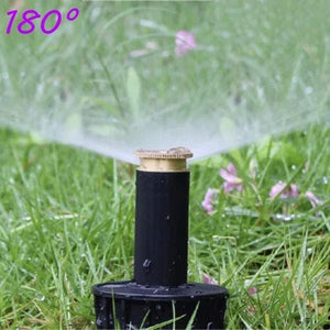 Planet Gates 1/2 Inch Popup Sprinklers 90/180/360 Degree Automatic Stretching Pure Copper Lawn Buried Head Garden Irrigation Waterting Tool