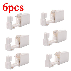 Planet Gates 1-20Pcs/set Ear Piercing Gun Disposable Disinfect Safety Earring Piercer Kit Studs Nose Ring Piercing Machine Body Jewelry Tool