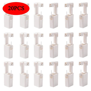 Planet Gates 1-20Pcs/set Ear Piercing Gun Disposable Disinfect Safety Earring Piercer Kit Studs Nose Ring Piercing Machine Body Jewelry Tool