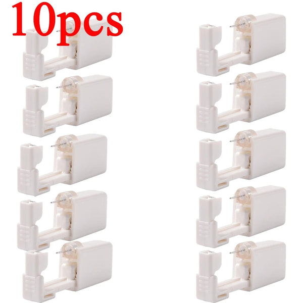 Planet Gates 1-20Pcs/set Ear Piercing Gun Disposable Disinfect Safety Earring Piercer Kit Studs Nose Ring Piercing Machine Body Jewelry Tool