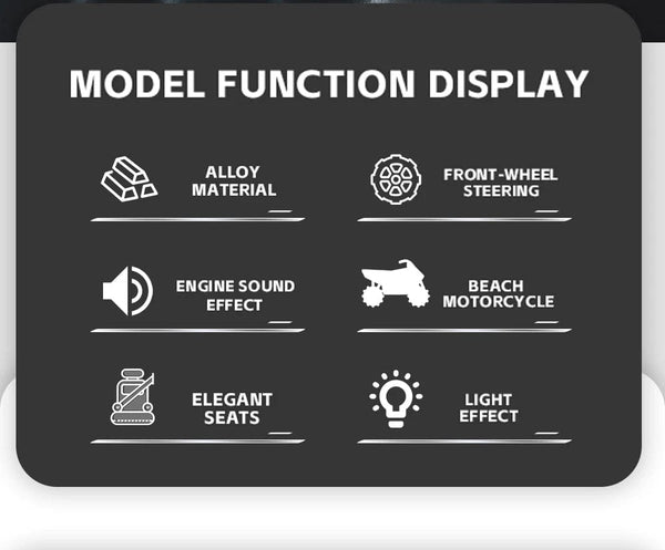 Planet Gates 1:24 Cybertruck Model Silver Pickup Truck Diecast Metal Toy Cars with Sound and Light for Kids Age 3 Year