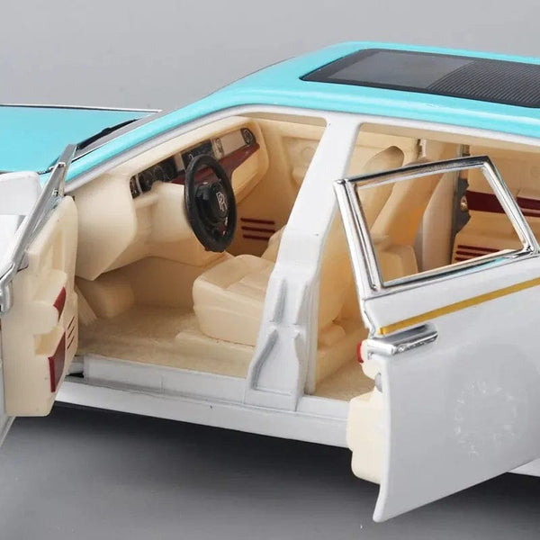 Planet Gates 1:24 RR Phantom Model Zinc Alloy Pull Back Diecast Toy Cars with Sound and Light for Kids Boy Girl Gift