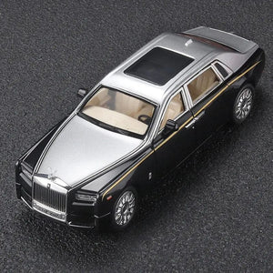 Planet Gates 1:24 RR Phantom Model Zinc Alloy Pull Back Diecast Toy Cars with Sound and Light for Kids Boy Girl Gift