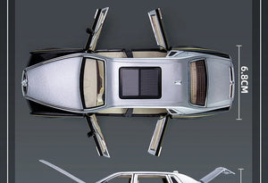 Planet Gates 1:24 RR Phantom Model Zinc Alloy Pull Back Diecast Toy Cars with Sound and Light for Kids Boy Girl Gift