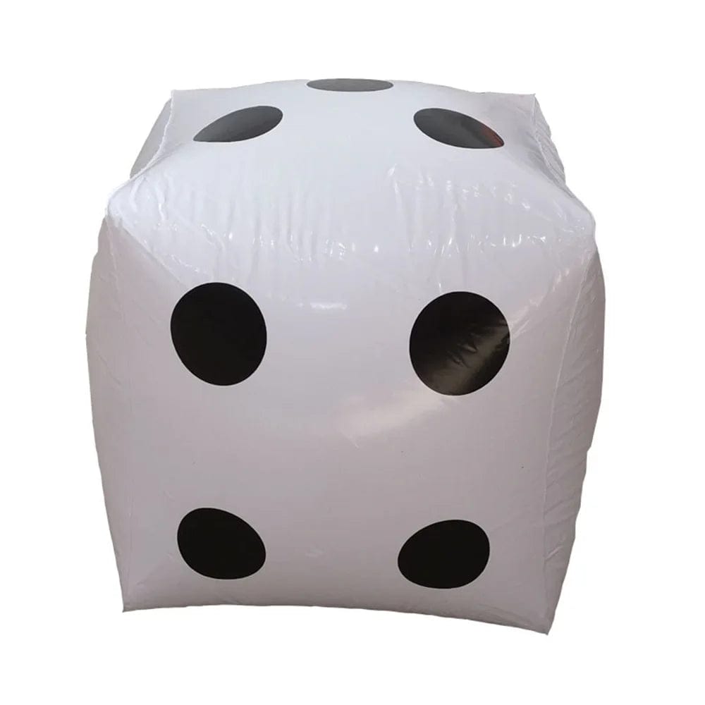 Planet Gates 1/2PCS 30cm Giant Inflatable Dice Beach Garden Party Group Game Tool Outdoor Children Kid Toy Big Dice Activity Atmosphere Toys