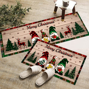 Planet Gates 1/2pcs, Anti-slip Stain Resistant Christmas Area Rug, For Living Room Bedroom Kitchen Office, Home Decor, Room Decor, Christmas Decor