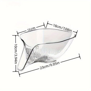 Planet Gates 1/2pcs, Drain Basket, Drainage Basket, Multifunctional Plastic Draining Bowl, Household Kitchen Food Drainer, Vegetable Washing Basin, Fruit Plate, Strainer Basket With Funnel For Vegetables, Pasta.