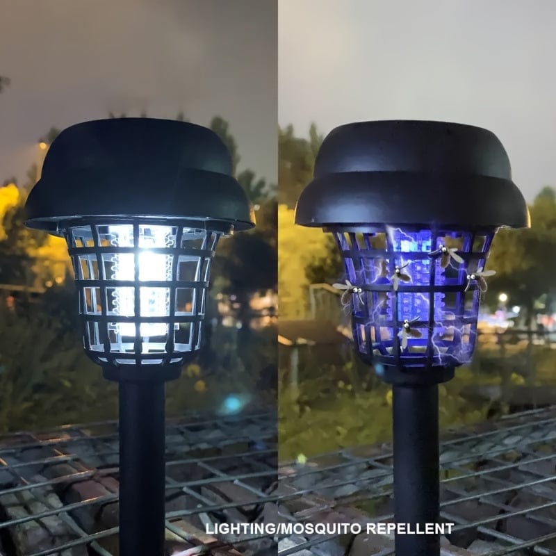 Planet Gates 1/2pcs, Outdoor Solar Mosquito Repellent Lamp, Solar Lawn Lamp, Park Lawn, Courtyard Road, Insect Repellent And Mosquito Repellent