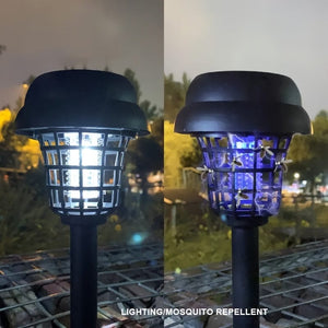 Planet Gates 1/2pcs, Outdoor Solar Mosquito Repellent Lamp, Solar Lawn Lamp, Park Lawn, Courtyard Road, Insect Repellent And Mosquito Repellent
