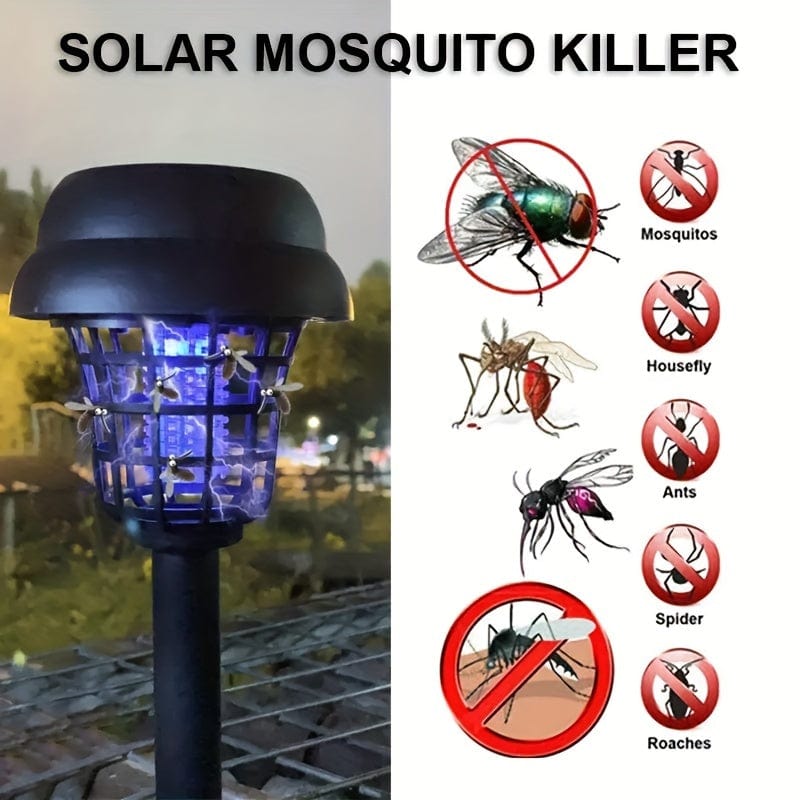 Planet Gates 1/2pcs, Outdoor Solar Mosquito Repellent Lamp, Solar Lawn Lamp, Park Lawn, Courtyard Road, Insect Repellent And Mosquito Repellent