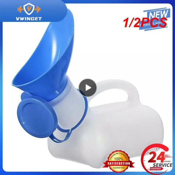 Planet Gates 1/2PCS Portable Plastic Mobile Urinal Toilet Aid Bottle Outdoor Camping Car Urine Bottle For Women Men Journey Travel Kit