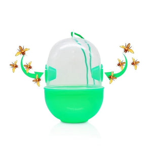Planet Gates 1/2pcs Reusable Outdoor Hanging Wasp Trap Fly Cage Catching Honey Bee Beekeeping Equipment Tool Bee Pest Control Wasp