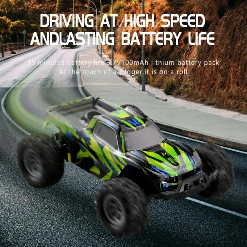 Planet Gates 1:32 2.4G Mini RC Car High Speed Led Lights 20km/h Off Road Racing Vehicle Radio Remote Control Stunt Truck Climbing Kids Toys