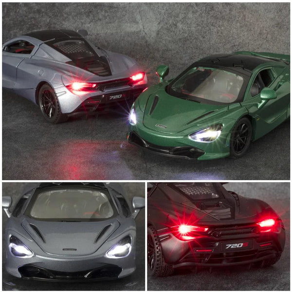 Planet Gates 1:32 Mclaren 720S Model Alloy Sports Car Limited Edition Metal Car Model Collection Toy Car Children's Birthday Gift A285