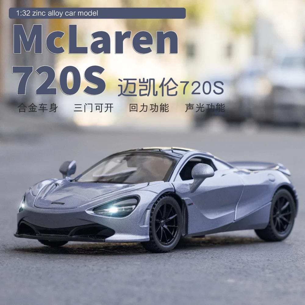 Planet Gates 1:32 Mclaren 720S Model Alloy Sports Car Limited Edition Metal Car Model Collection Toy Car Children's Birthday Gift A285