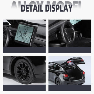 Planet Gates 1:32 MODEL Y SUV Alloy Car Model Diecasts Toy Vehicles Simulation Metal Cars For Children Car Decoration Christmas Gifts Boy