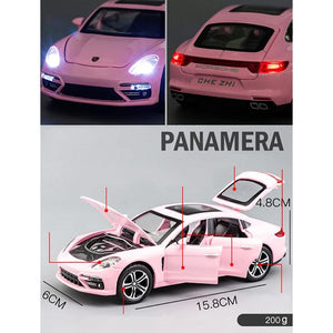 Planet Gates 1:32 Porsche Panamera Handmade Metal Simulation Car Model For Model Car Simulation Car Model Vehicle Children's Boy Toy Car