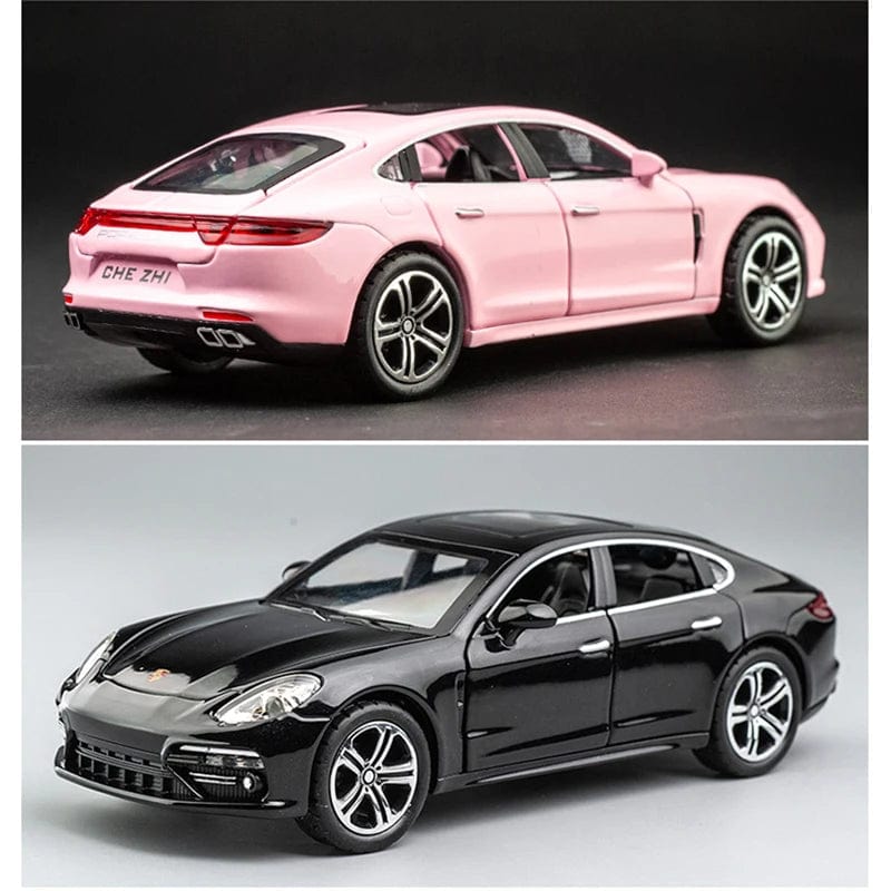 Planet Gates 1:32 Porsche Panamera Handmade Metal Simulation Car Model For Model Car Simulation Car Model Vehicle Children's Boy Toy Car