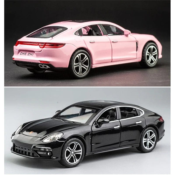 Planet Gates 1:32 Porsche Panamera Handmade Metal Simulation Car Model For Model Car Simulation Car Model Vehicle Children's Boy Toy Car