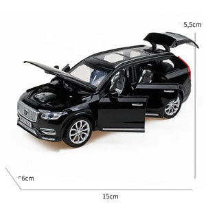 Planet Gates 1:32 VOLVO XC90 SUV Alloy Car Model Diecasts Metal Toy Vehicles Sound Light Simulation Collectibles Boy Kids Cars Toys Gifts
