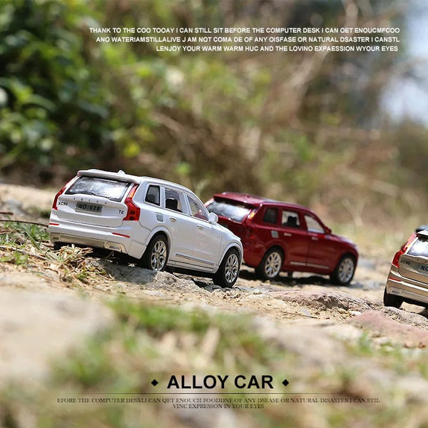 Planet Gates 1:32 VOLVO XC90 SUV Alloy Car Model Diecasts Metal Toy Vehicles Sound Light Simulation Collectibles Boy Kids Cars Toys Gifts