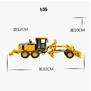 Planet Gates 1:35 Scale Diecast Engineering Construction Machinery Model Toy For CAT SEM919 Grader Model Alloy Replica Collection Toys