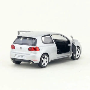 Planet Gates 1/36 VW Golf 6 Diecasts Car Model Volkswagen To Scale Golf Gti Miniature Alloy Toy Pull Back Vehicle Models for Childrens Gifts