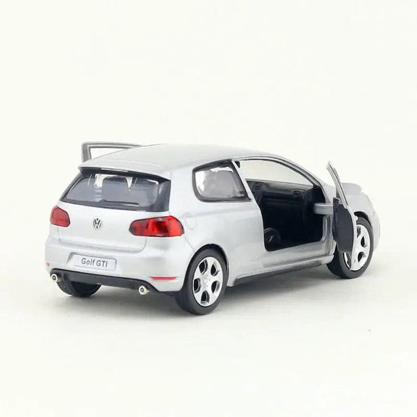 Planet Gates 1/36 VW Golf 6 Diecasts Car Model Volkswagen To Scale Golf Gti Miniature Alloy Toy Pull Back Vehicle Models for Childrens Gifts